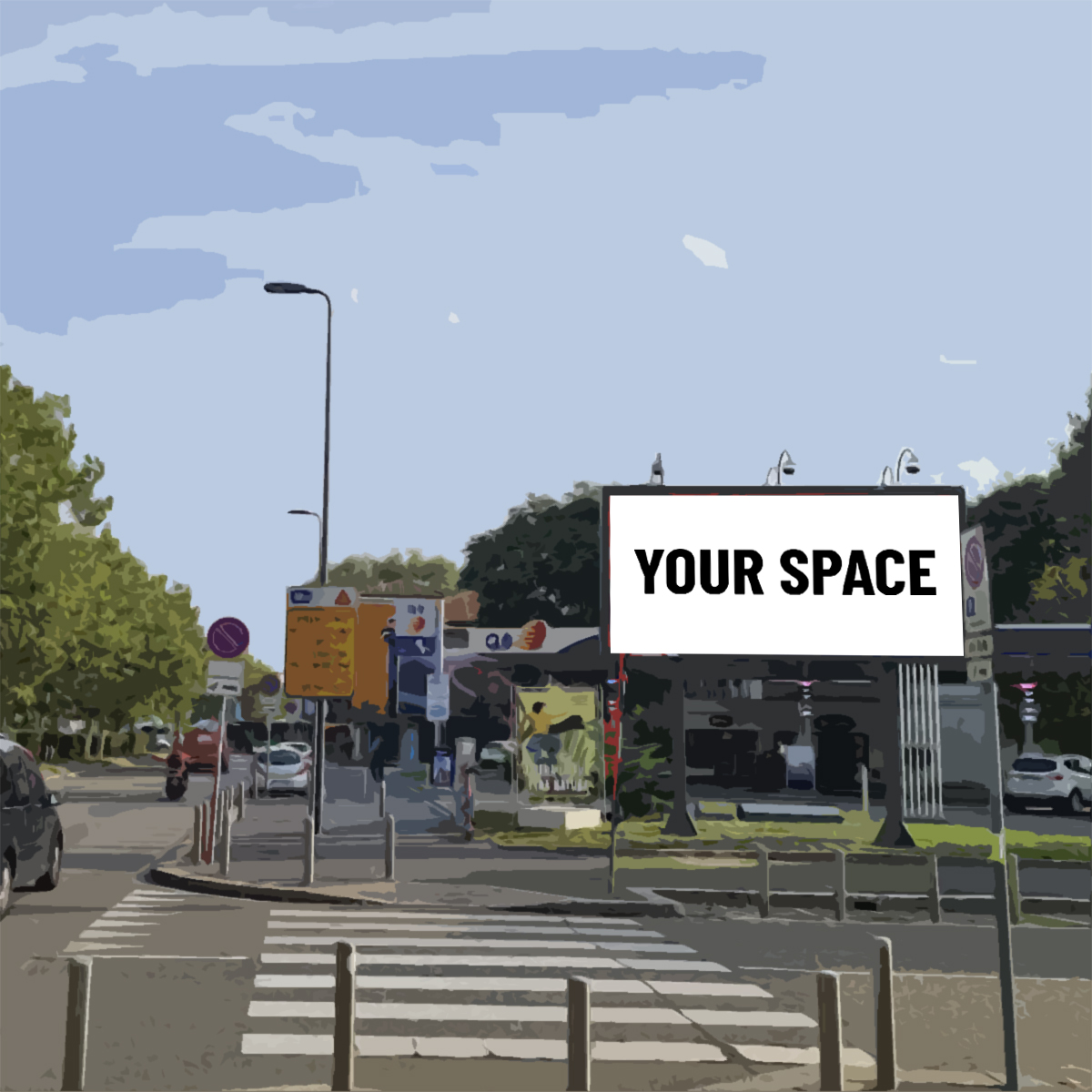 SPAZIO PUBBLICITARIO 600 x 300 Viale Bezzi (MILANO) Dal 19/10/2026 al 01/11/2026 14 giorni